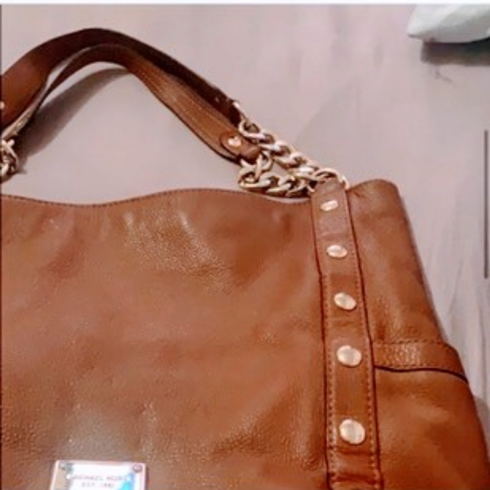 Michael Kors brown Fulton handbag - Picture 4 of 6